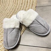 Тапочки капці зі штучним хутром для дівчинки