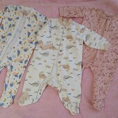 Чоловічки, піжамки р.68( 5 шт)