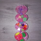 Набір дитячих гумок, крабиків для волосся