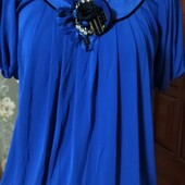 Розпродаж! Блуза туніка з брошкою