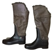 Утеплені гумові чоботи розмір 37