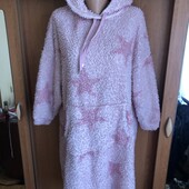 Меховушка, плюшева туника, худи, S-M. George. довга, слип, пижама