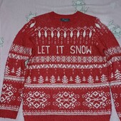 Новорічна кофта/светрик на 10-12р❤️ Дивимось і інші лоти