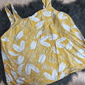 Peacocks, uk18 віскозна майка на широких бретелях тканина штапель