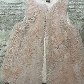 Хутряна жилетка для дівчинки