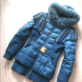 ⚜️10 Шикарна куртка , хутро норка,р.44