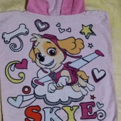 Рушник пончо з капюшоном