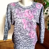 Теплий вовняний жіночий реглан, Нідерланди,розмір-L