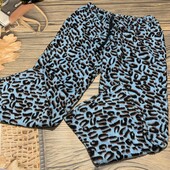 Плюшевые пижамные штаны размер Л