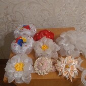 Набор бантов на резинке