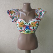 Яскравий верх від купальника, репліка на D&G