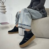 Кросівки утеплені з натуральної замші