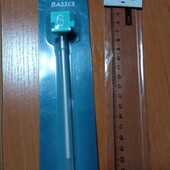 Канцелчрський набір: гелева ручка +лінійка пластикова+ файл