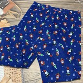 Мужские флисовые пижамные штаны размер 2ХЛ