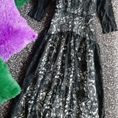 Шикарное кружевное платье новое