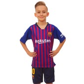 Футбольная форма детская Барселона Месси 158 см