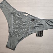 Hunkemoller! Якісні жіночі труси із гладкої тканини 2Хл розмір lead! Лот 7