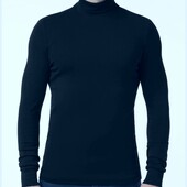 Мужской гольф на флисе ! темн-синий джинс 46,48,50,52р