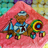 Плед детский в коляску,флис, новое,70*70