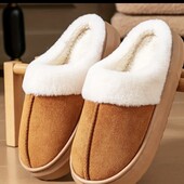 Мужские теплые комнатные тапочки отличного качества