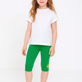 ♕ Дитячі легінси довжиною 3/4, від tchibo, розмір 110-116