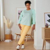 ♕ Джинси слімфіт, жовті від Tchibo (Німеччина), розмір наш 46-48 (40 євро)