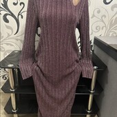 Сукня с люрексом р. 14-16