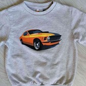 Seven Lemon стильный реглан двунитка на рост 122/128 см