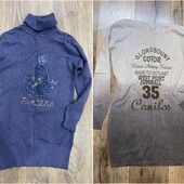 Свитер платье туника 2 шт