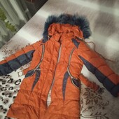Зимова курточка роз 30 (див зам)
