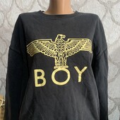 Свитшот черный на флисе