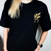 Футболка жіноча Колоски вишивка