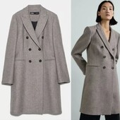 Вовняне стильне пальто Zara Manteco, S