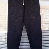 Текстурні штанці утеплені велюром на 8-9 років