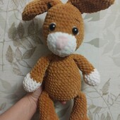Зайчик амігурумі 42 см
