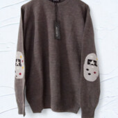 Мужской шерстяной свитер GROW Италия