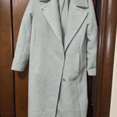 Шерстяне Пальто демісезонне, р46