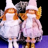 рождественский ангел кукла 28см