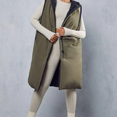 Длинный, зимний, двусторонний жилет, MissPap, р. xl, наш 46-48