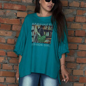 Тонкая блузка очень большого размера хлопок