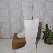 Демі сапожки на худу ніжку Рр 40 шкіра