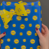 Lidl Упаковочная бумага, 5 метров *70 см