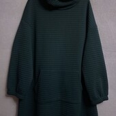 Женское худи большого размера с капюшоном