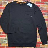 Арт.813 толстовка джемпер чоловічий чорний теплий livergy євро розмір L 52/54.