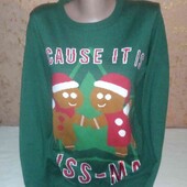 Фірмовий чоловічий светрик,розмір М/L,але дивіться заміри