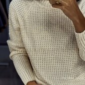 Укороченный вязаный свитшот