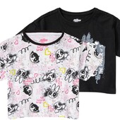 Футболки 2 шт дівч.Powerpuff Girl,Лідл. Розмір 122/128