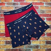 Арт.713 труси боксери чоловічі 2шт happy shorts розмір L.