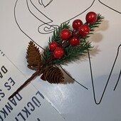 Новорічний декор 17 см