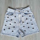 Denim Co  стильные джинсовые шорты Мом  на рост 158 см 
